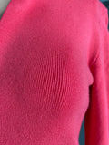 Y2K Bebe pink cardigan sweater