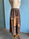 90's Abstract boho 2 pc skirt set