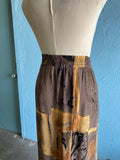 90's Abstract boho 2 pc skirt set