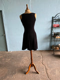 90's Madonna LBD  with mesh gold swirl top