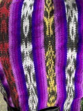 Guatemalan Purple chaleco tipico plus size vest