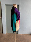 90's Colorblock long sweater