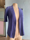 Y2K Periwinkle short sleeve knit top