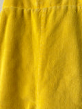50-60's Yellow corduroy overalls