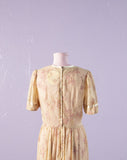 1970's Sheer Prairie style dress