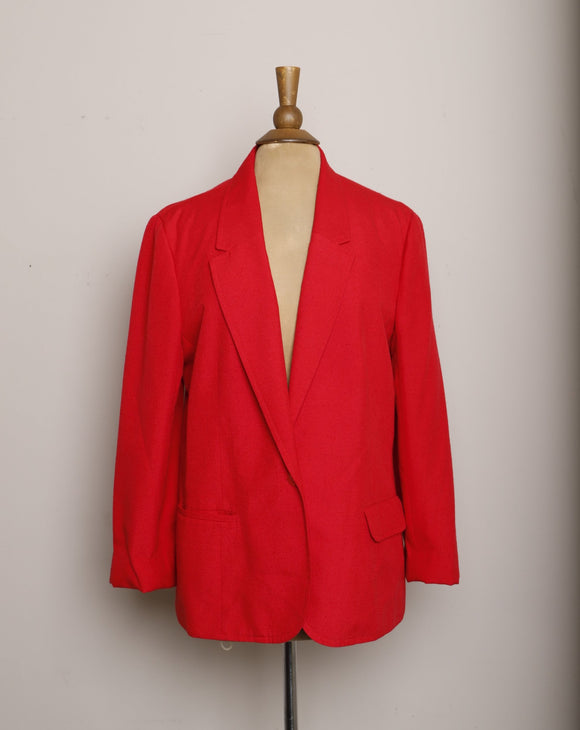 1980's Red Blazer