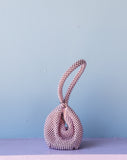 Y2K Pearl Pink mini wrist-let purse