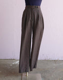 1990's Green, Black and Pink hounds-tooth high waist pants