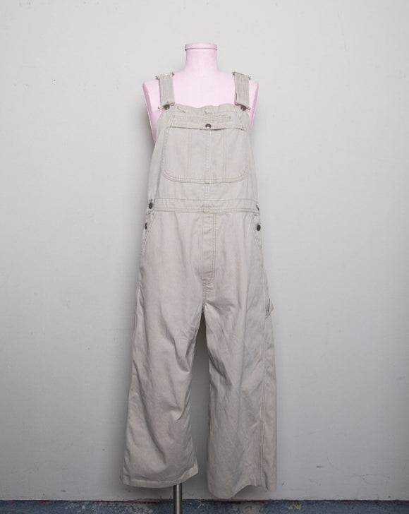 1990's-Y2K Lee Khaki overalls