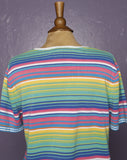 1990's Candy striped tee